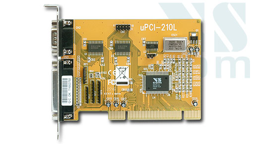 VScom 210L UPCI, a 2 Port RS232, 1 Port LPT PCI card, 16C550 UART