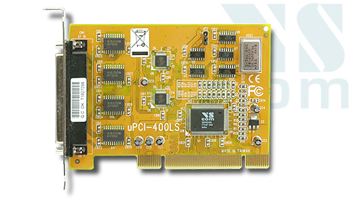 VScom 400L SP UPCI, a 4 Port RS232 PCI card, 16C550 UART