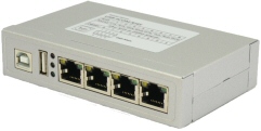 VSCOM - USB to Serial Adapter - VScom USB-4COM RJ45
