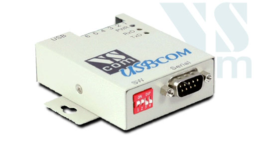Vscom USB-COMi Si-M, an USB to RS232/422/485 serial port converter DB9 and terminal block connector, isolated signals